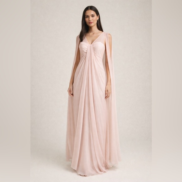 Ted Baker Dresses & Skirts - NWT Rare Ted Baker London Size 1 (US 4) Maxi Cape-Back Sweetheart Neckline Dress